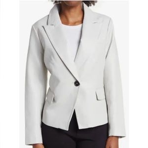 NEW BCGBMaxazria Vegan Leather Jacket Blazer